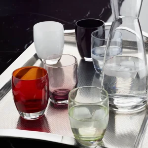 Shop Allegro Red Water Glasses