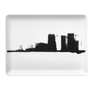 Online Arty Creation White Small Plates