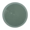 Hot Bahia Clay Green Flat Plates