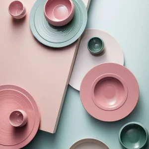 Clearance Bahia Clay Green Flat Plates