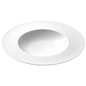 Best Boreal Satin White Hollow Plates