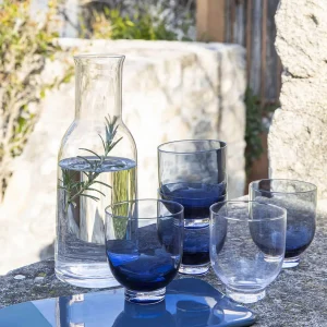 Hot Empileo Blue Water Glasses