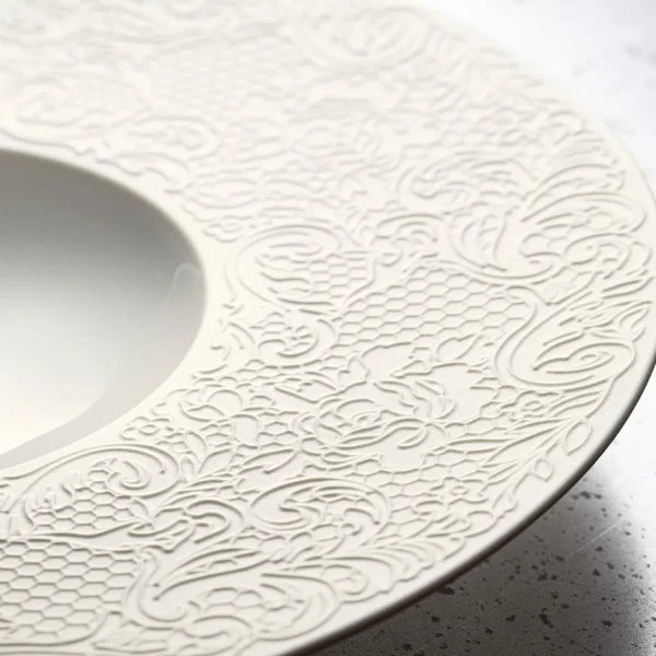 Online L Couture Ivory Collection Flat Plates