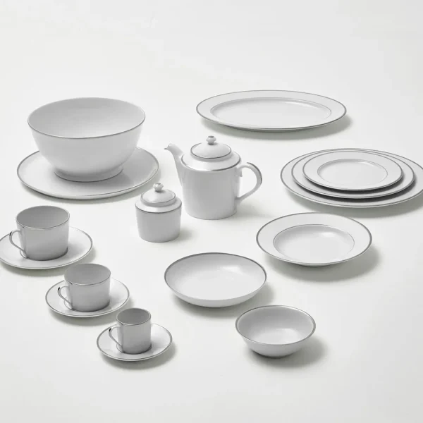 Discount Platinum Braid Serving Dishes