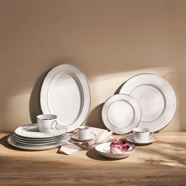 Discount Platinum Braid Serving Dishes