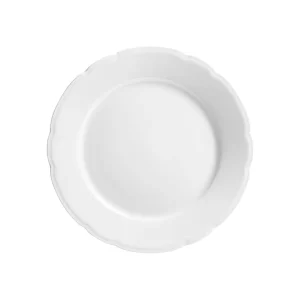 Fashion Reminiscence White Flat Plates