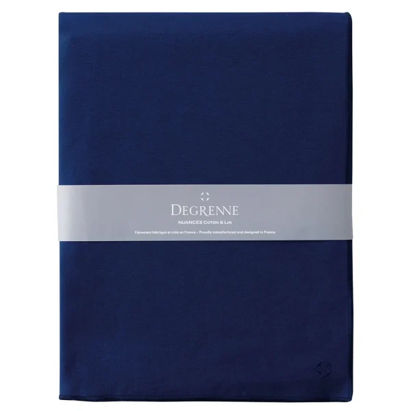 Hot Shades Cotton & Linen Royal Blue Tablecloths