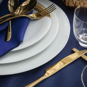 Outlet Shades Cotton & Linen Royal Blue Napkins