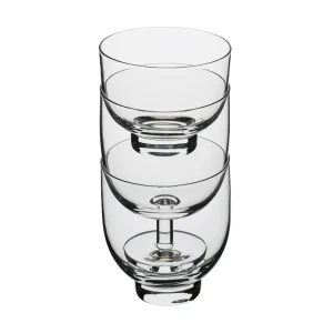 Store Stack Transparent Water Glasses