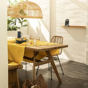 Clearance Sunflower Yellow Cotton & Linen Shades Tablecloths