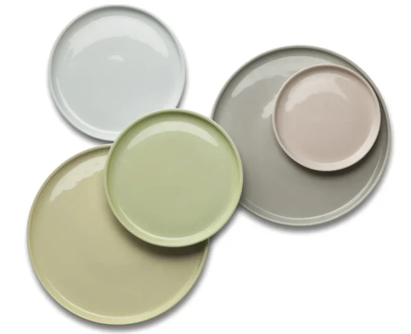 Discount The Green Artichoke Economer's Crockery Flat Plates