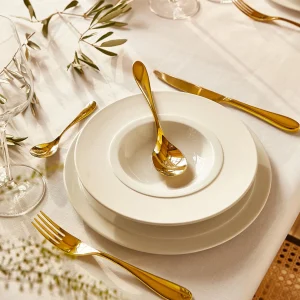 Clearance Wave Gold Cutlery Boxes