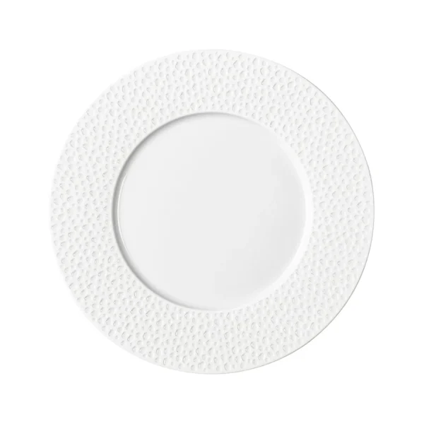 Best White Rose Pearls Flat Plates