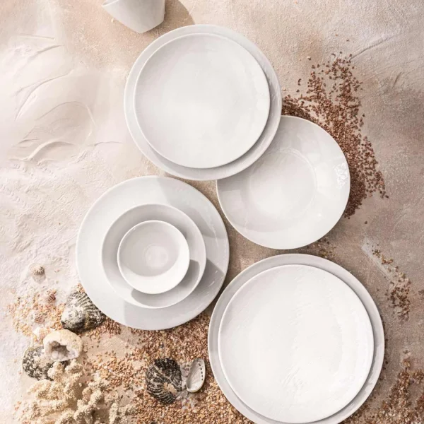 Fashion White Shore Mini Bowls And Egg Cups